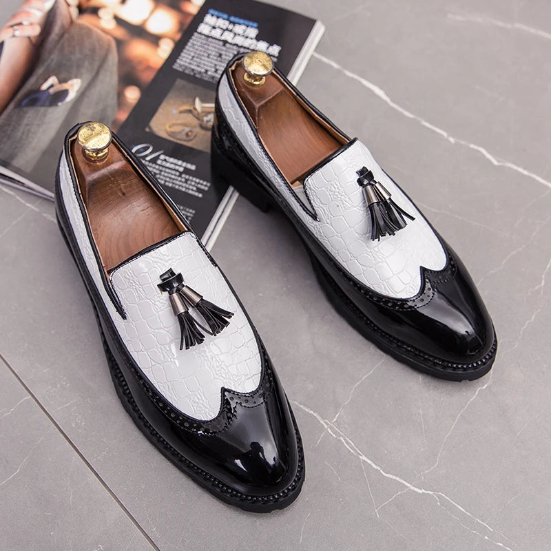 Unique Tassels Loafers