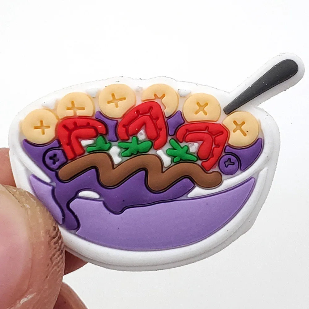 Cartoon Food Crocs Charm