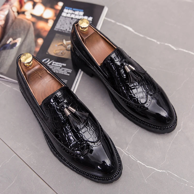 Unique Tassels Loafers