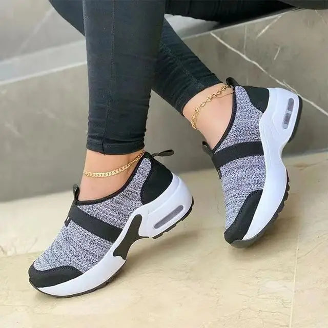 Women's Platform Mesh Sneakers