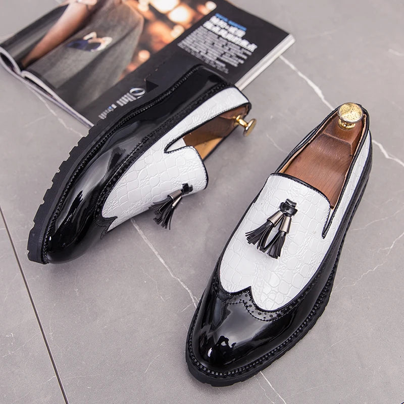 Unique Tassels Loafers