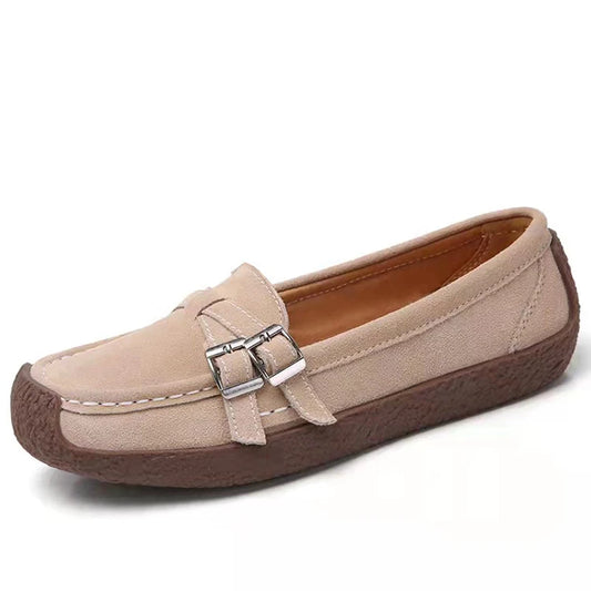 Women's Leather Casual Flats