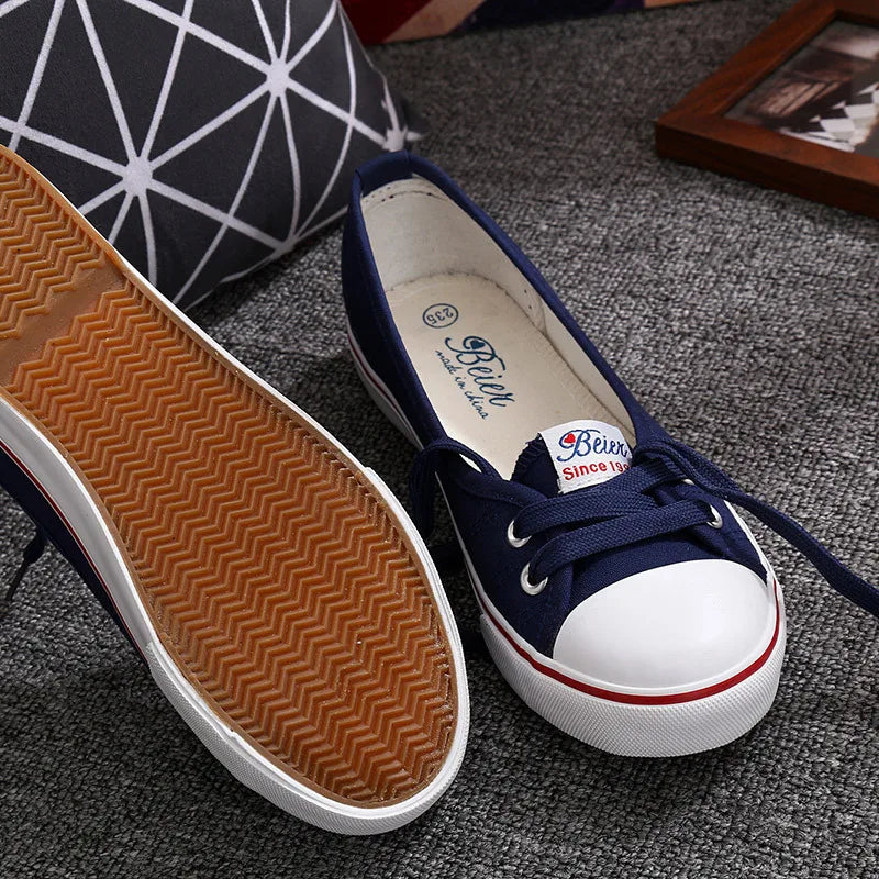 Women's Canvas Slip-On Flats