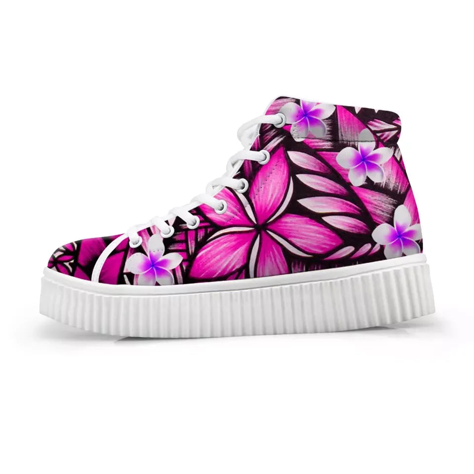 Women's Tribal Canvas High-Tops