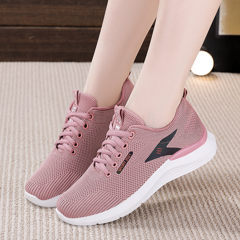 Comfort Lace-Up Casual Walking Shoes