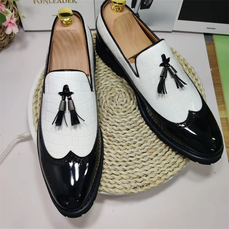 Unique Tassels Loafers