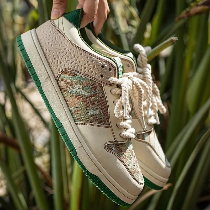 Retro Silk Sneakers