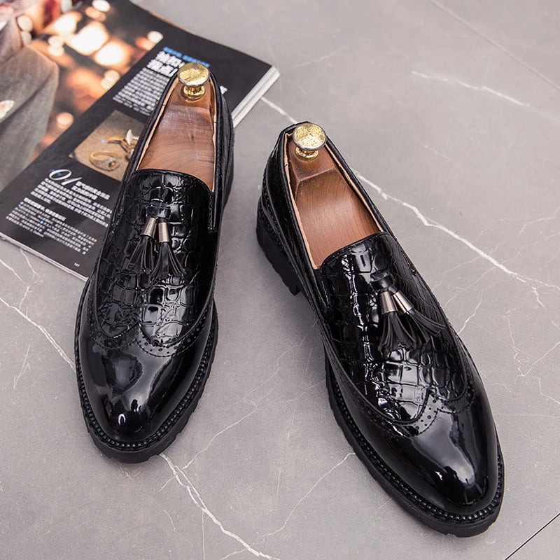 Unique Tassels Loafers