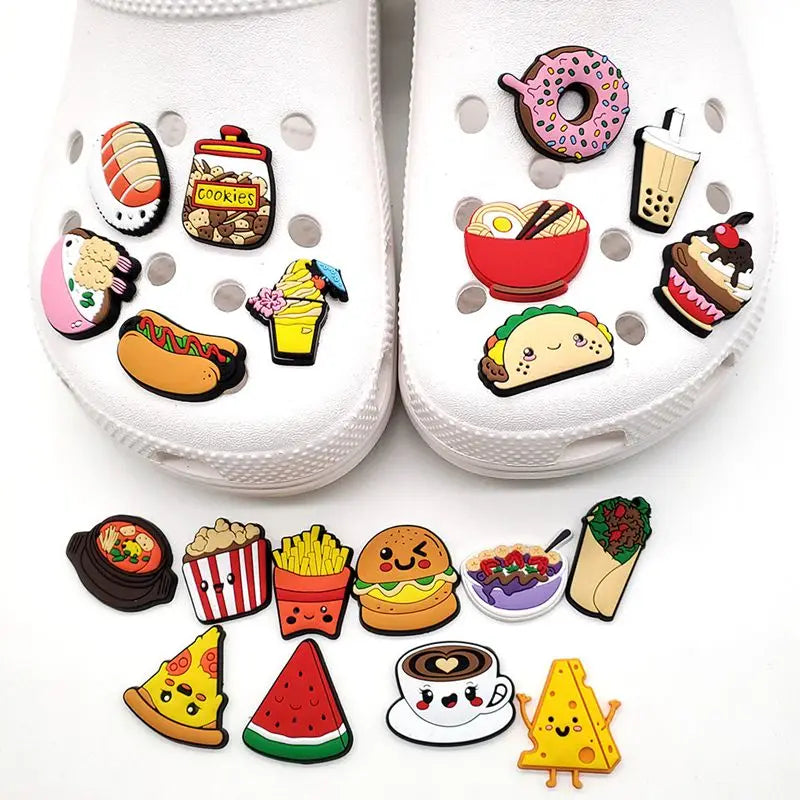 Cartoon Food Crocs Charm