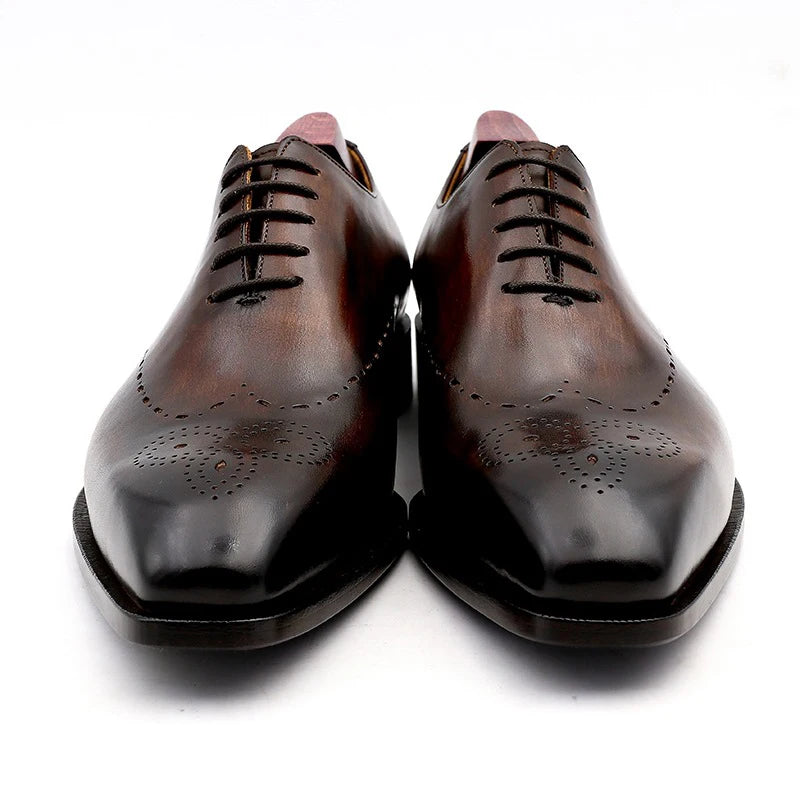 Men's Goodyear Welted Brogue Shoes