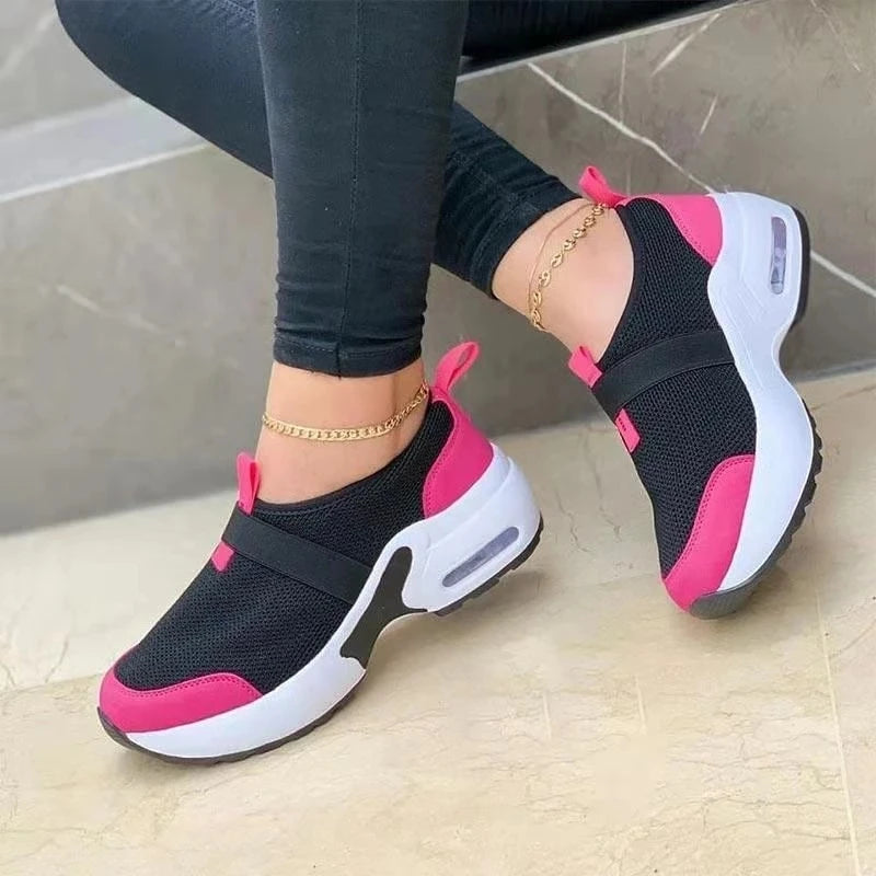 Women's Platform Mesh Sneakers