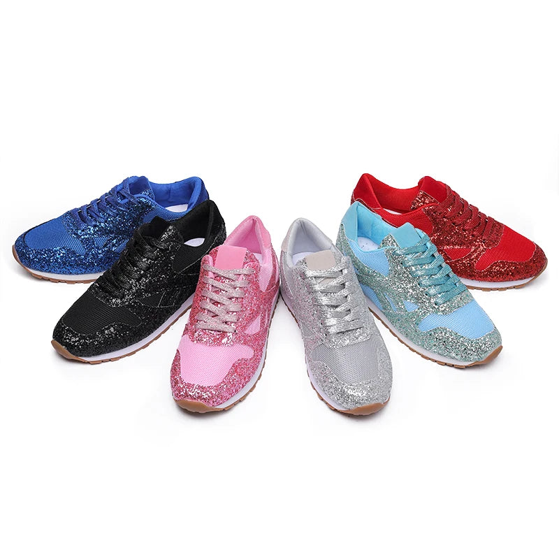 Women's Rhinestone Casual Sneakers