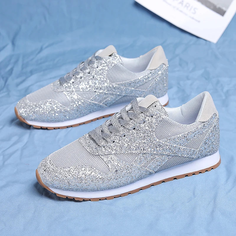 Women's Rhinestone Casual Sneakers