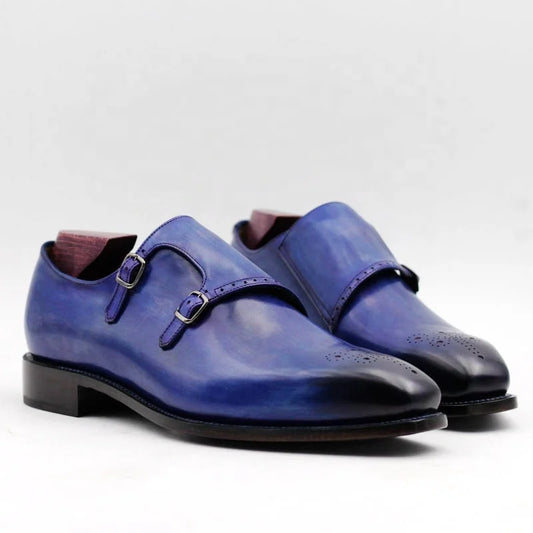 Men's Goodyear Welted Monk Shoes