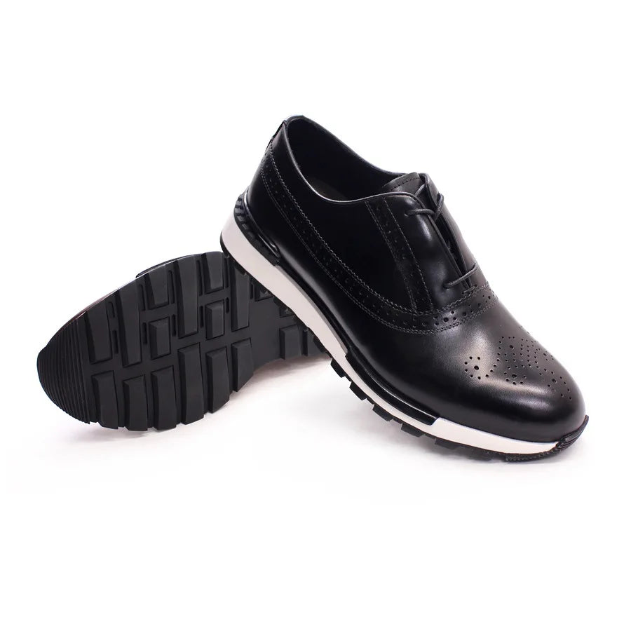 Men's Monk Strap Leather Shoes