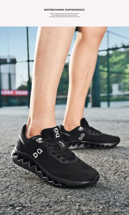 AIR Men Sports Running Shoes Casual Marathon Sneakers Breathable Lightweight Comfort Brand Men Athletic Tenis Walking Sneakers