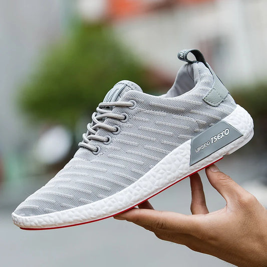 Men's running shoes, lightweight and breathable sports shoes, comfortable and cushioning fitness shoes, multi-functional sports