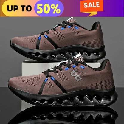 AIR Men Sports Running Shoes Casual Marathon Sneakers Breathable Lightweight Comfort Brand Men Athletic Tenis Walking Sneakers