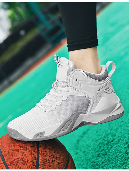 Men's Basketball Shoes Breathable Non-Slip Sneakers Fashionable Sports