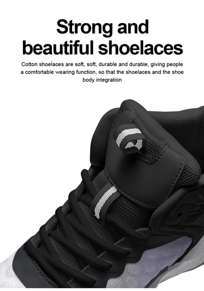 Men's Basketball Shoes Breathable Non-Slip Sneakers Fashionable Sports