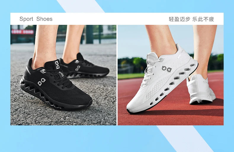AIR Men Sports Running Shoes Casual Marathon Sneakers Breathable Lightweight Comfort Brand Men Athletic Tenis Walking Sneakers