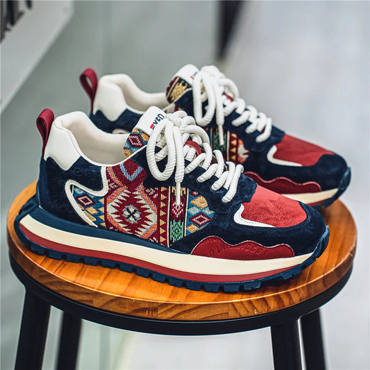 2025 Men's casual sports shoes, breathable walking shoes, lightweight and comfortable sports shoes, men's fashion outdoor travel