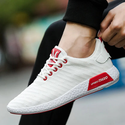 Men's running shoes, lightweight and breathable sports shoes, comfortable and cushioning fitness shoes, multi-functional sports