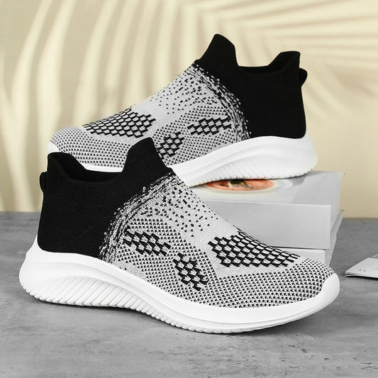 Men's Walking Tennis Shoes Lightweight Sports Casual Sports Overshoes Lightweight Comfortable Loafers