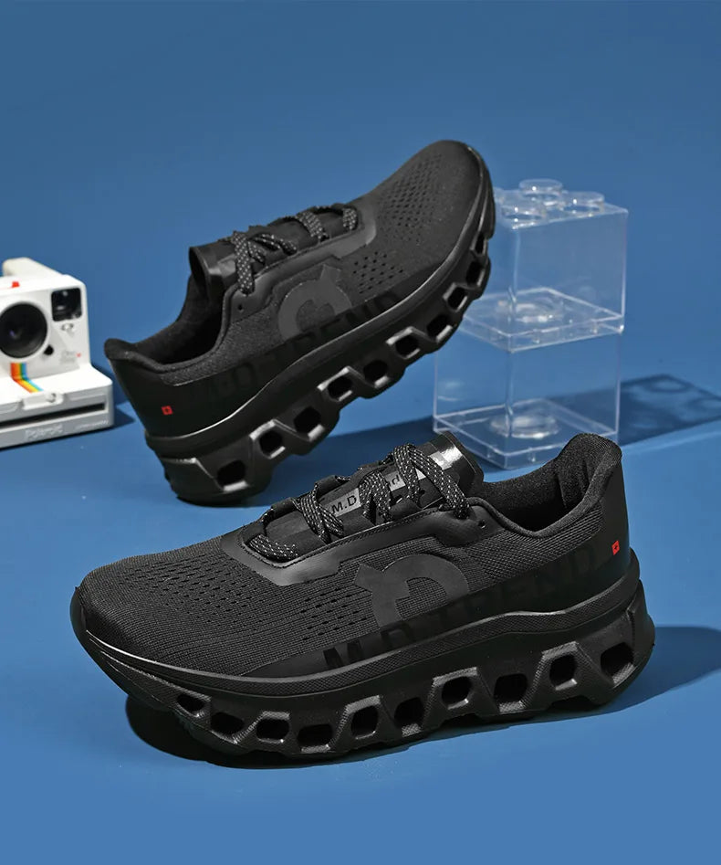 Marathon Men Sports Running Shoes Air Cushion Breathable Lightweight Male Comfortable Athletic Casual Sneakers Hiking Outdoor