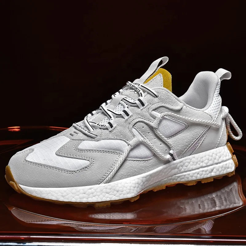 Men's Leather Casual Sneakers