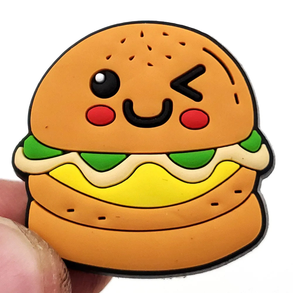 Cartoon Food Crocs Charm