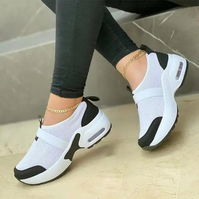 Women's Platform Mesh Sneakers