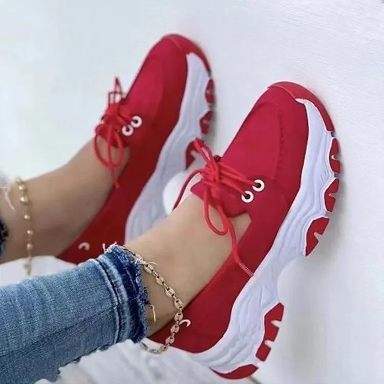 Women's Plus Size Casual Sneakers