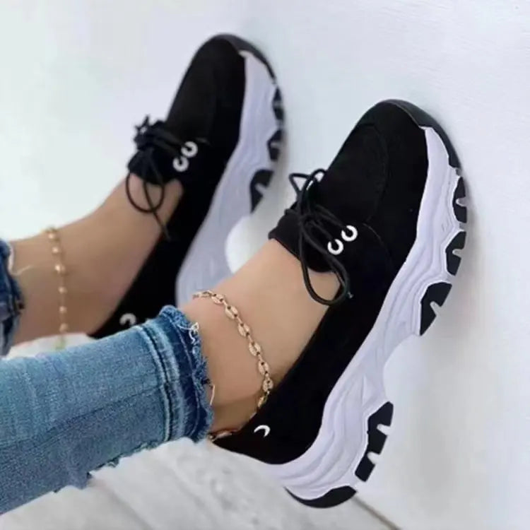 Women's Plus Size Casual Sneakers