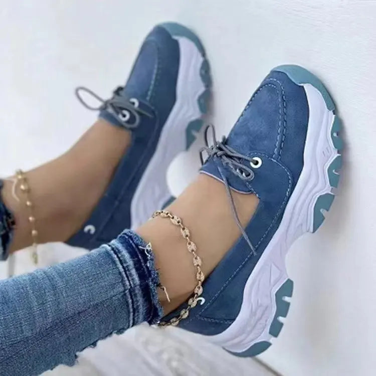 Women's Plus Size Casual Sneakers