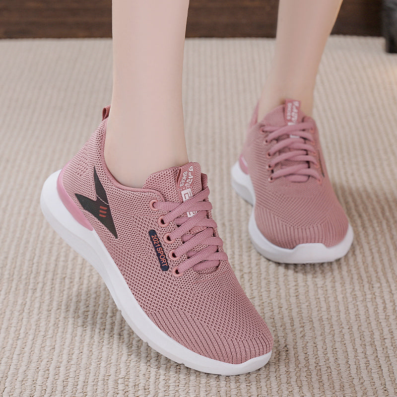 Comfort Lace-Up Casual Walking Shoes