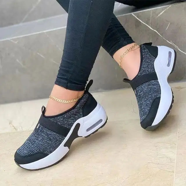 Women's Platform Mesh Sneakers