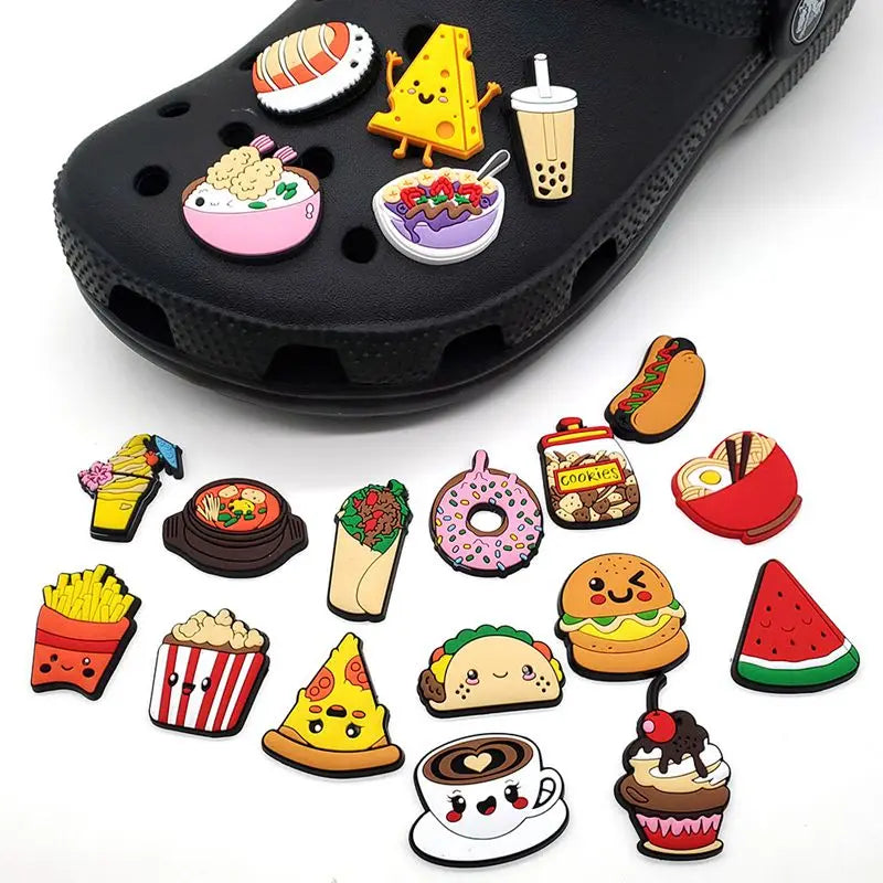 Cartoon Food Crocs Charm