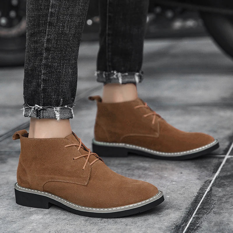 Men's Height-Increasing Chelsea Boots