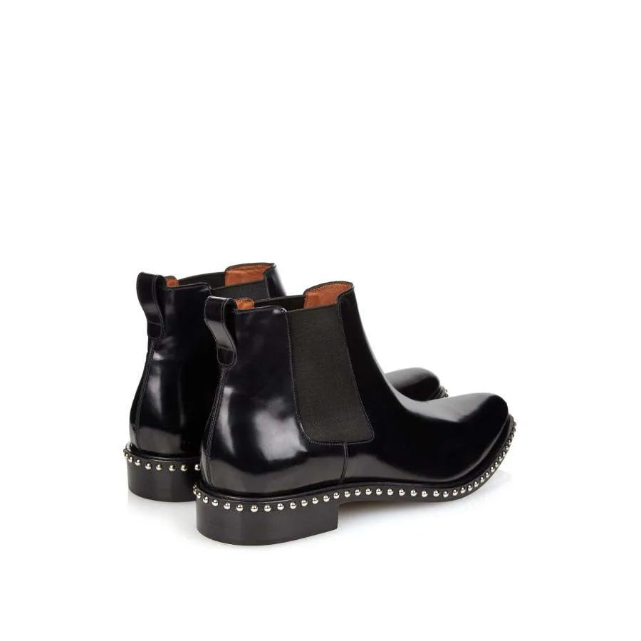 Luxury Rivet Chelsea Boots