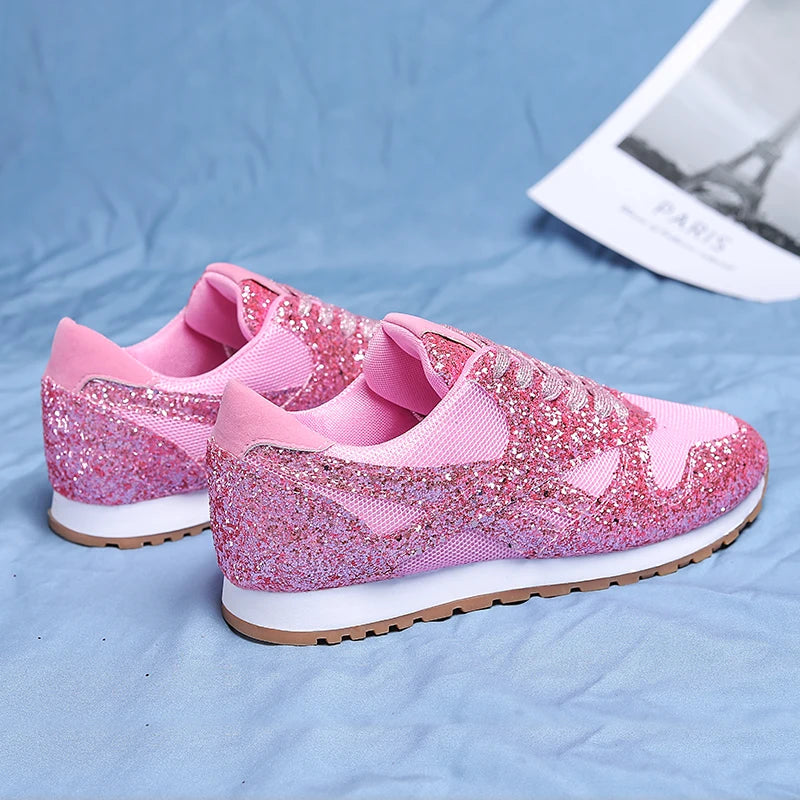 Women's Rhinestone Casual Sneakers